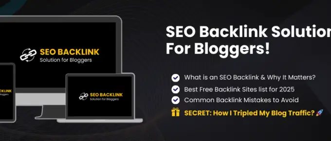 SEO Backlink Solution for Bloggers